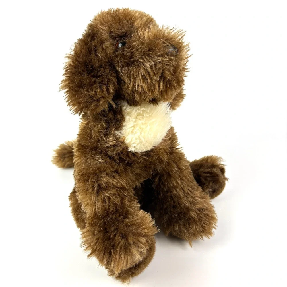 NWT Douglas Darby Doodle Dog Brown White Plush Stuffed Animal 16" Puppy - Picture 1 of 15